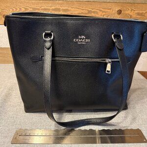 Coach Leather Station Tote